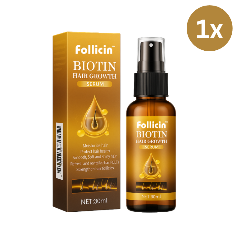 Follicin™ | Haargroeispray