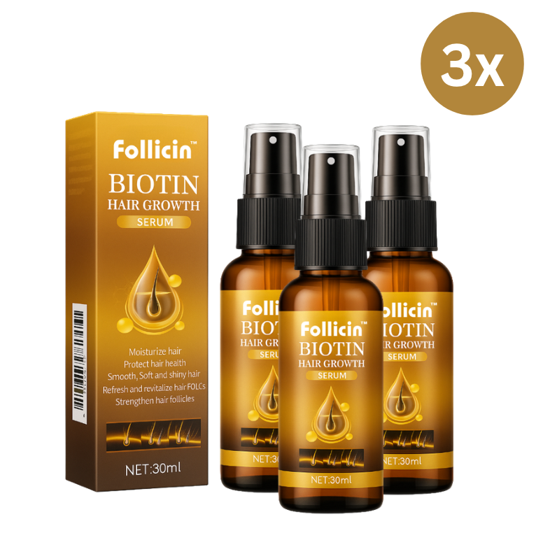 Follicin™ | Haargroeispray
